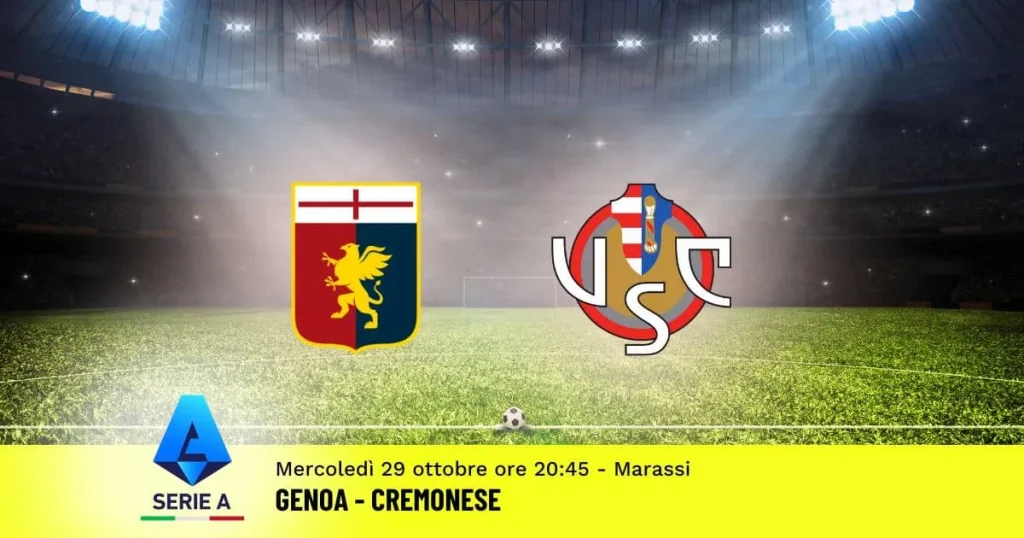 Genoa-Cremonese Pronostico