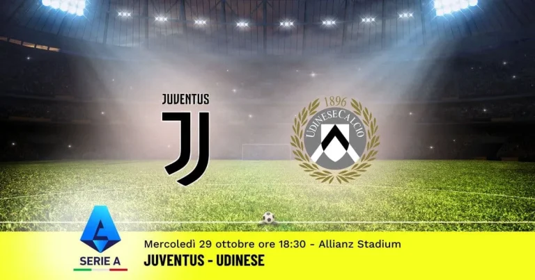 Juventus-Udinese Pronostico