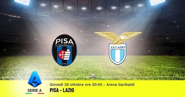 Pisa-Lazio Pronostico