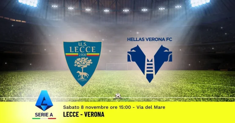 Lecce-Verona Pronostico