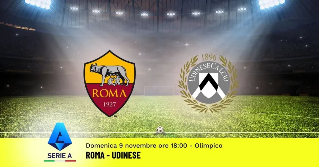 Roma–Udinese Pronostico
